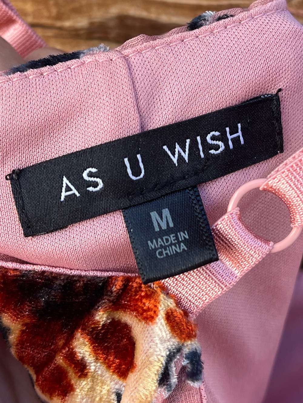 AS U WISH | Pink Floral Slip Mini Dress M - Picture 6 of 7